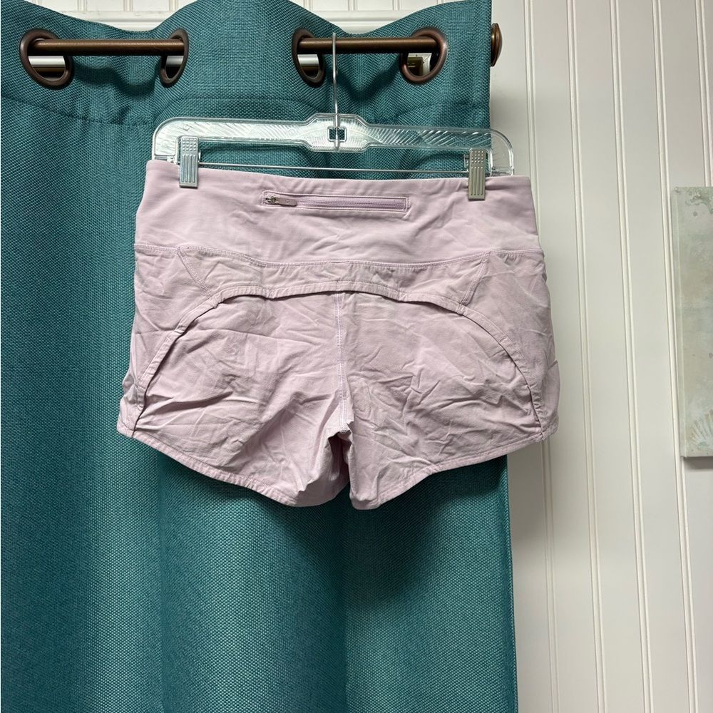 lululemon athletica Light Purple Athletic Shorts Size 6 - Picture 3 of 6